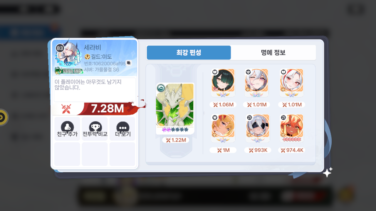 세라비 프로필