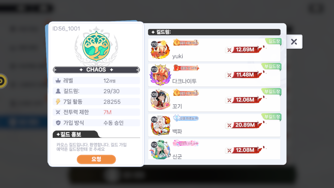 CHAOS 길드