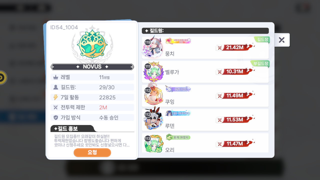 NOVUS 길드